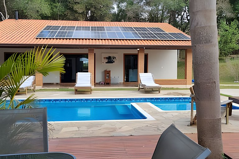 Chacara em Ibiuna Conforto Sofisticação