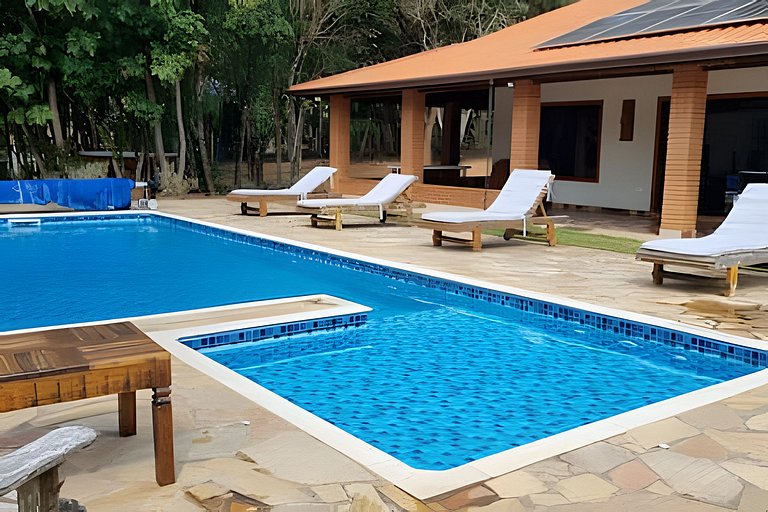 Chacara em Ibiuna Conforto Sofisticação