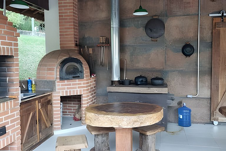 Chacara em Ibiuna Conforto Sofisticação