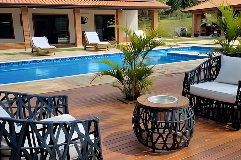 Chacara em Ibiuna Conforto Sofisticação