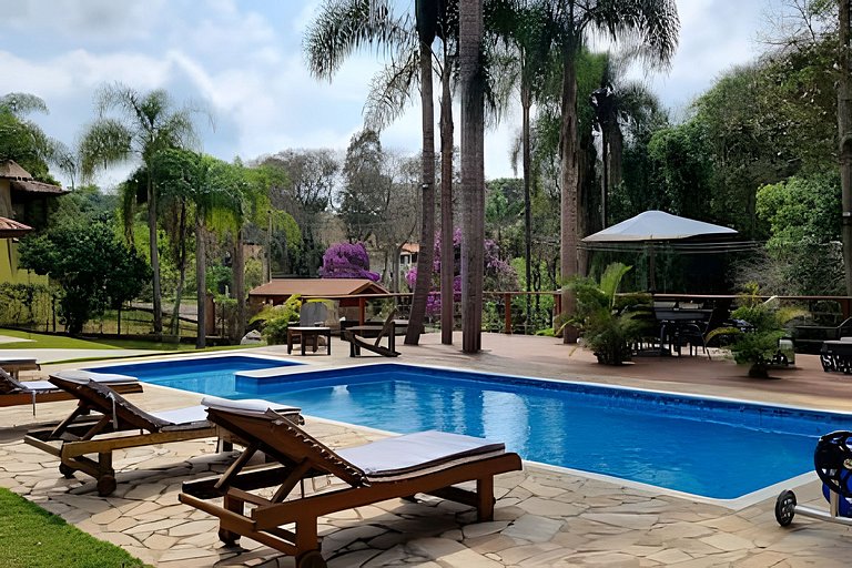 Chacara em Ibiuna Conforto Sofisticação