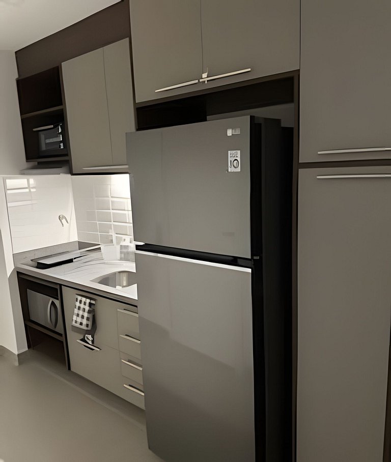 Studio Novo em Moema - Shopping Ibirapuera e Metrô