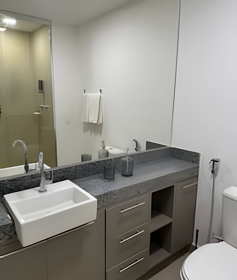 Studio Novo em Moema - Shopping Ibirapuera e Metrô