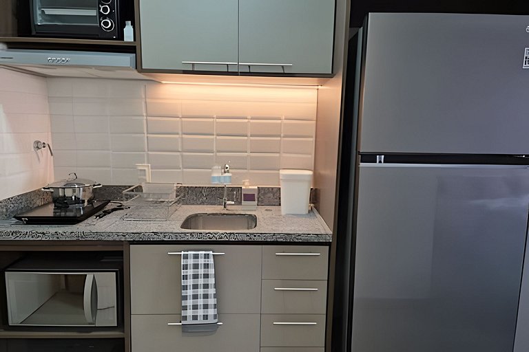 Studio Novo em Moema - Shopping Ibirapuera e Metrô