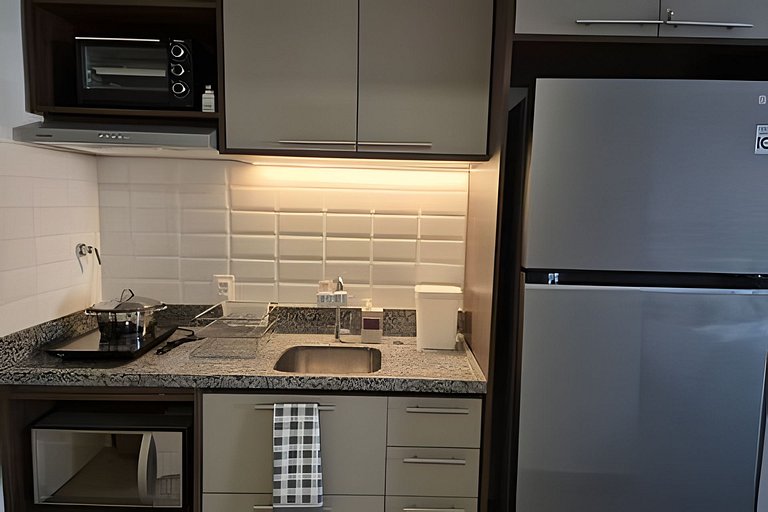 Studio Novo em Moema - Shopping Ibirapuera e Metrô