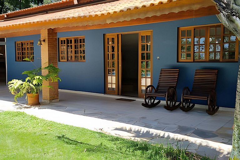 Casa de Campo em Ibiuna em meio à natureza