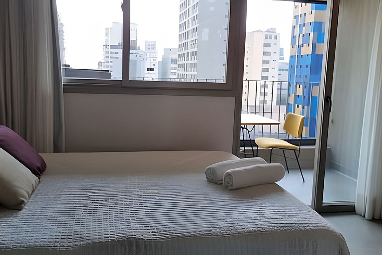 Studio Jardins - Ótima Localização e Conforto