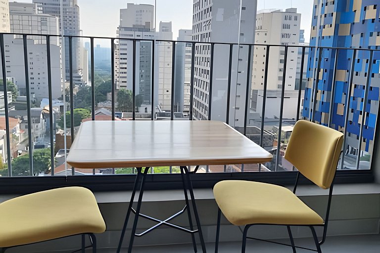 Studio Jardins - Ótima Localização e Conforto