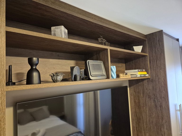 Studio Novo em Moema - Shopping Ibirapuera e Metrô