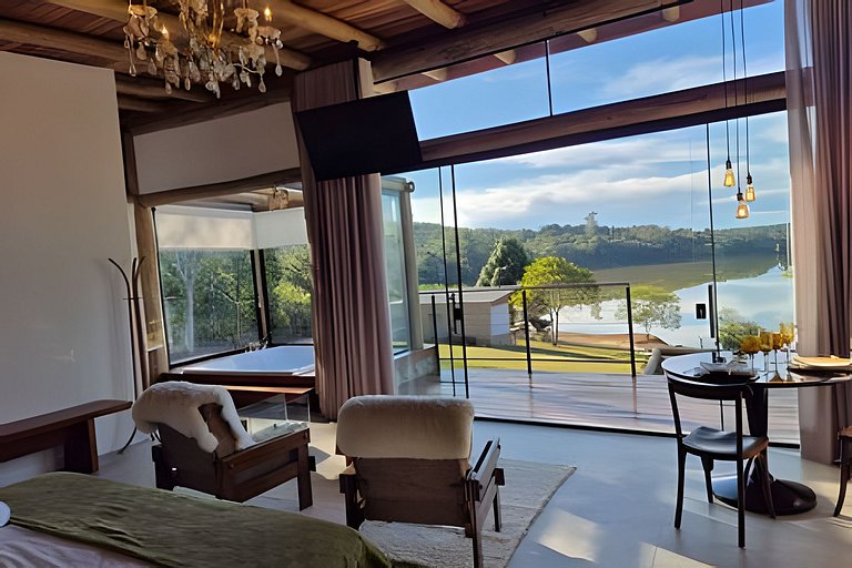 Refúgio dos Sonhos na Represa