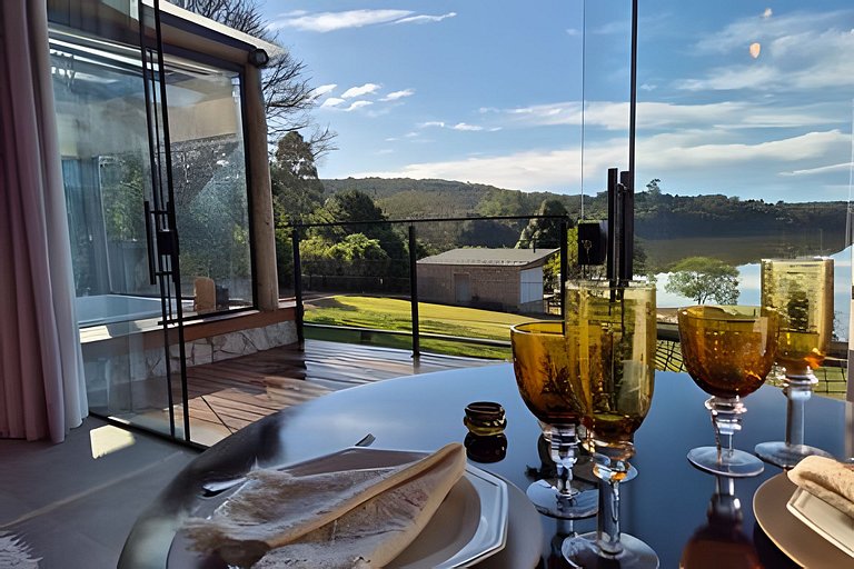 Refúgio dos Sonhos na Represa