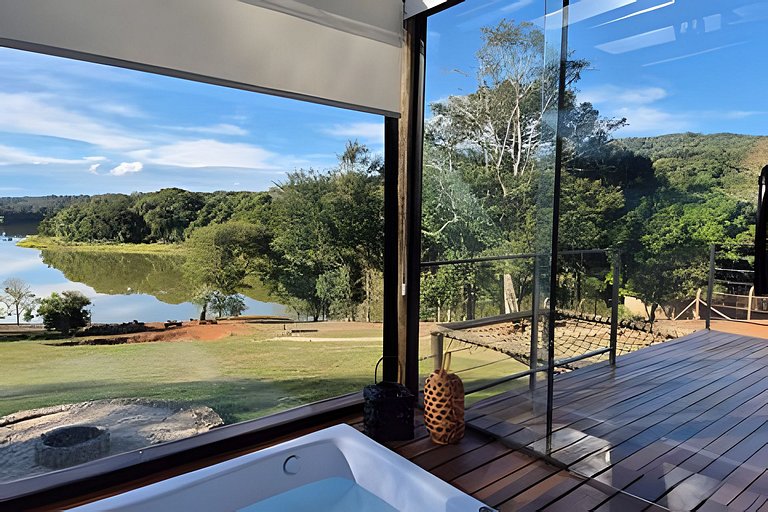 Refúgio dos Sonhos na Represa