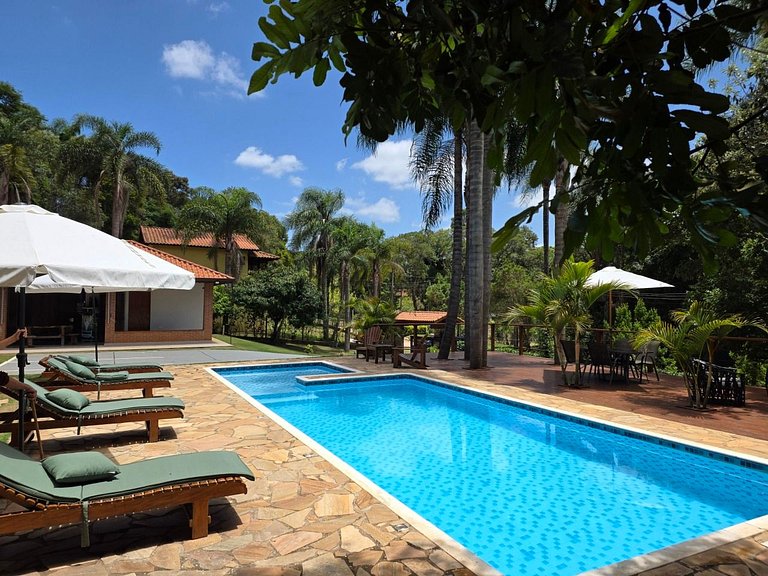 Chacara em Ibiuna Conforto Sofisticação